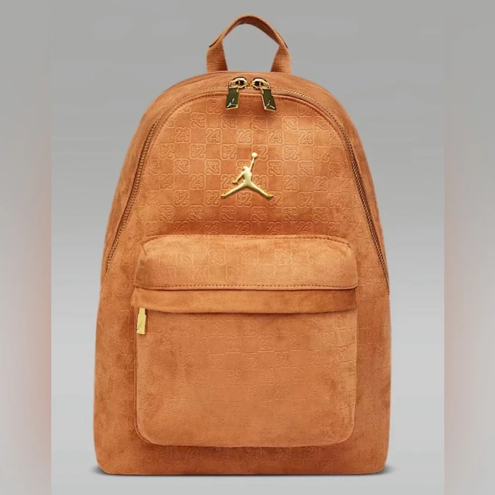 Jordan Suede Monogram Backpack (23.5L)